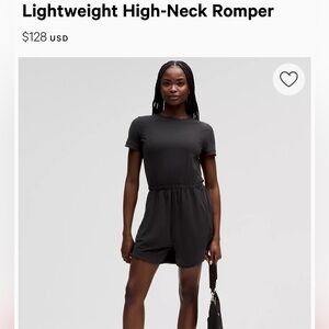 LULULEMON Lightweight High-Neck Romper